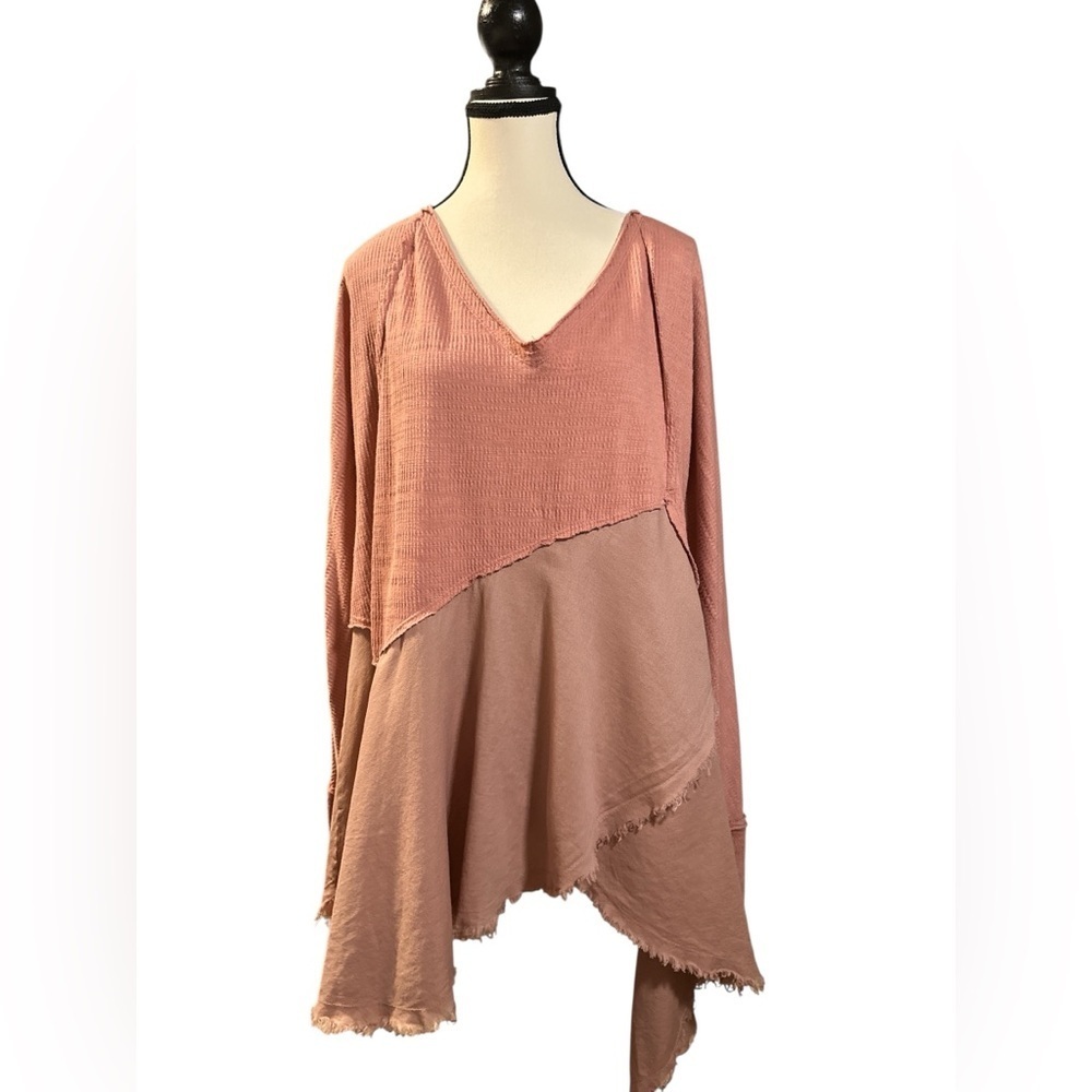 We The Free Coming In Hot Tunic in Beautiful Blush Pink